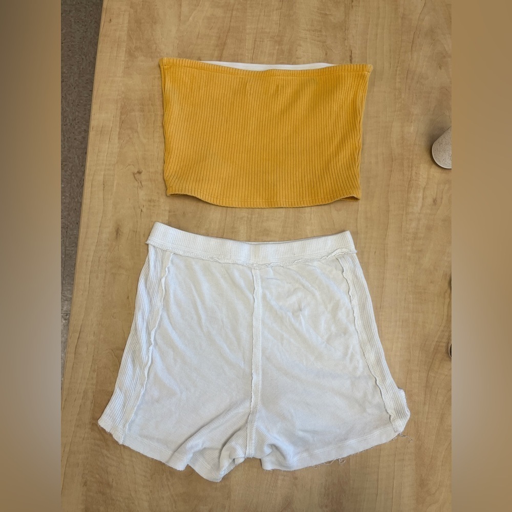 Urban Outfitter Bandeau & Shorts Lounge Set-M - Picture 2 of 7